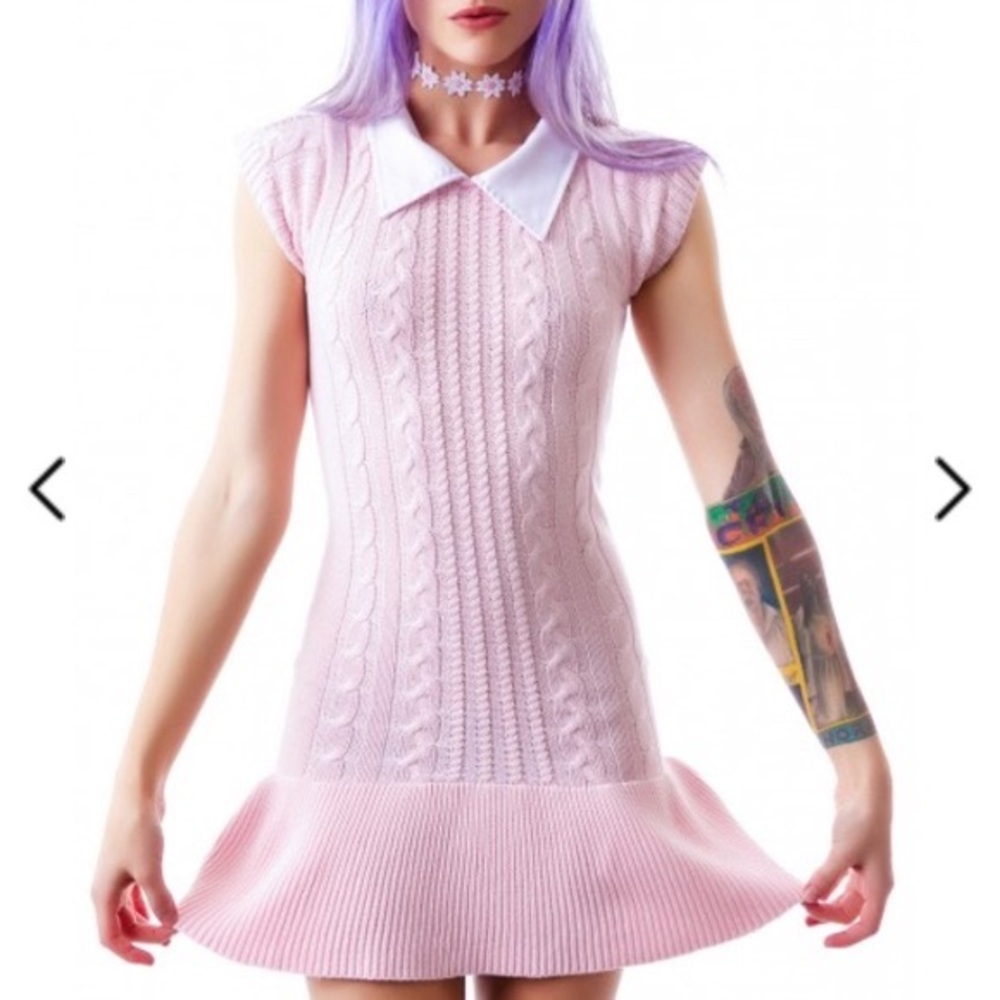 UNIF licit xs new with tags pink school girl dress